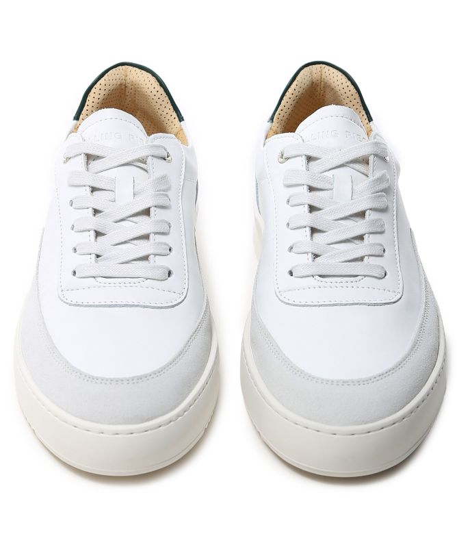 Filling Pieces Nappa Suede Mondo Squash Trainers