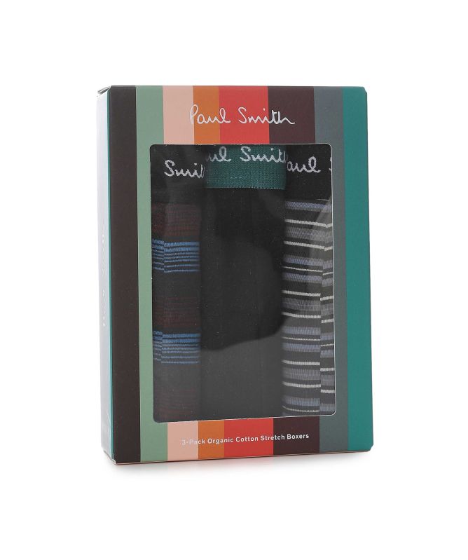 Paul Smith Striped Mixed Boxer Briefs 3 Pack