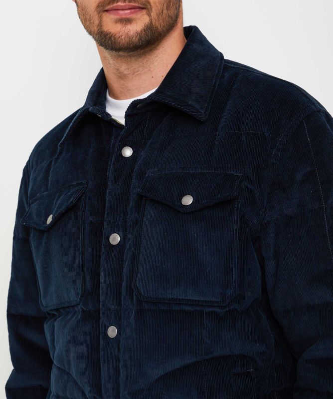Woolrich Alaskan Down Corduroy Overshirt