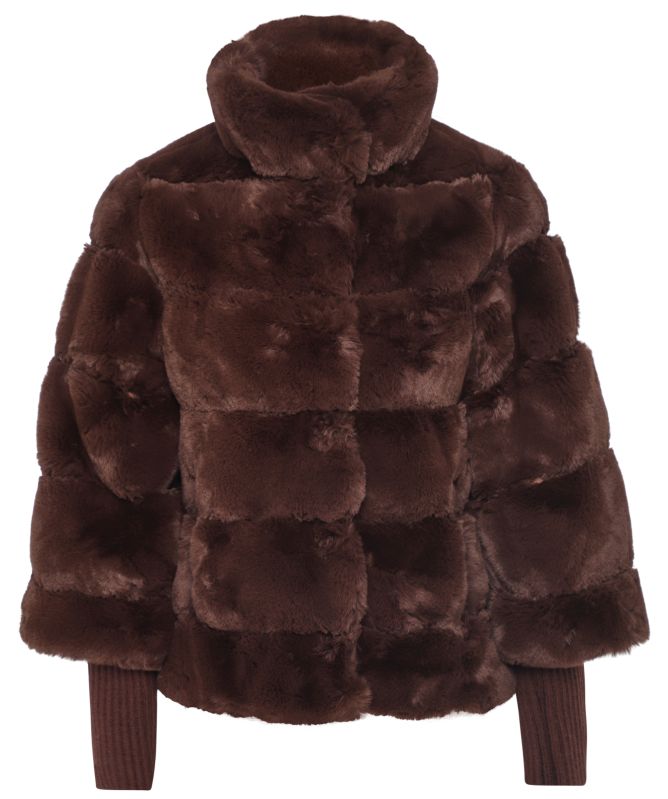 Rino and Pelle Feline Faux Fur Jacket