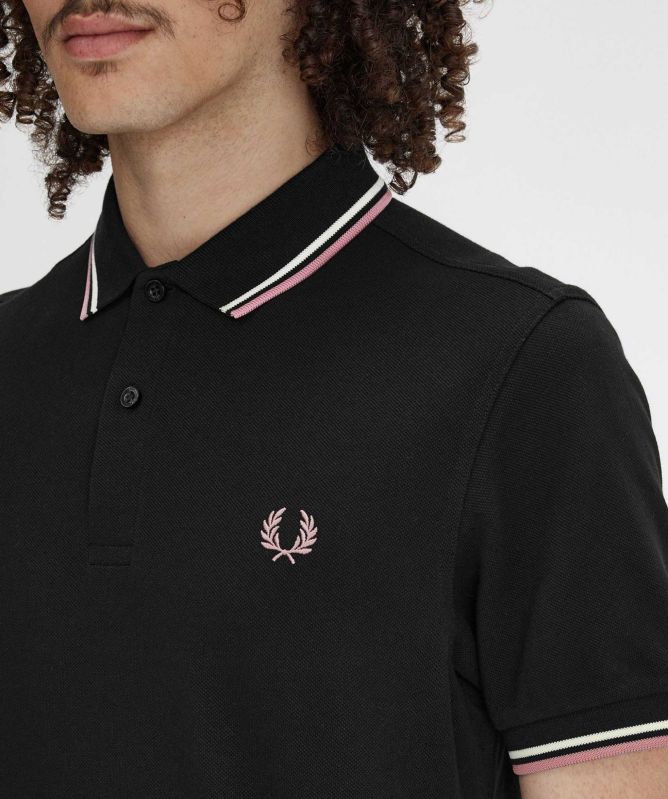 Fred Perry Black M3600 V04 Polo Shirt