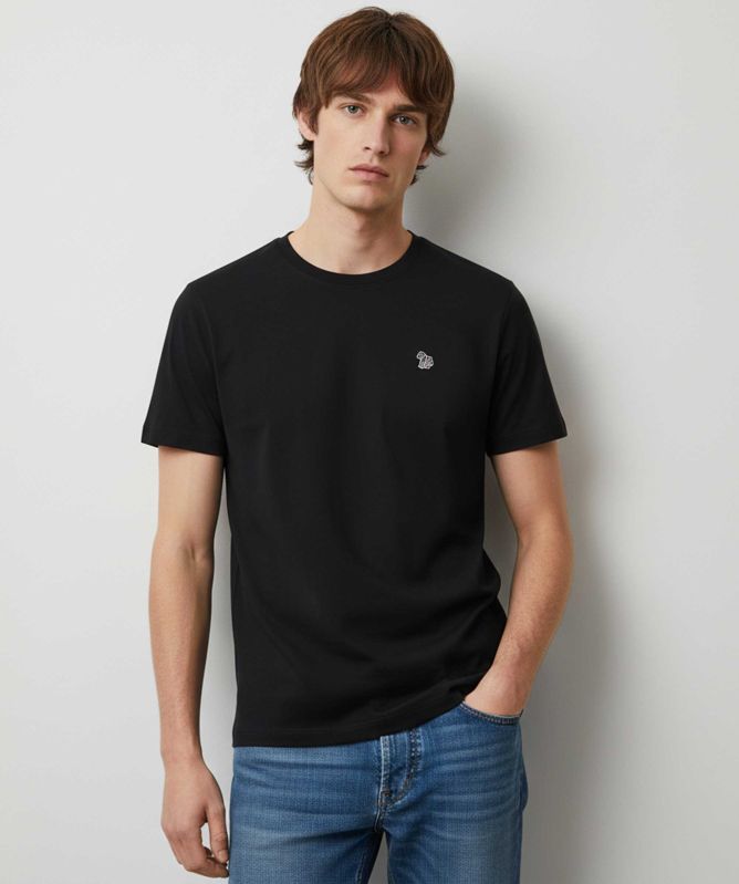Paul Smith Crew Neck Zebra T-Shirt