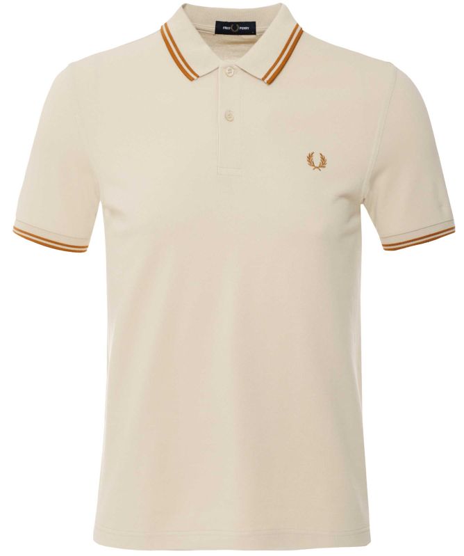 Fred Perry Oatmeal M3600 691 Polo Shirt | Jules B