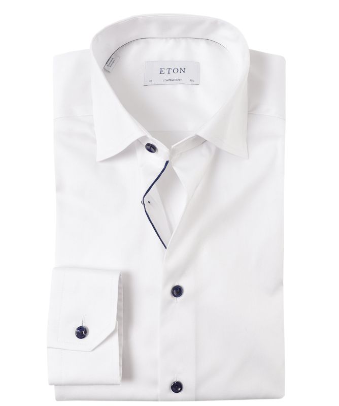 Eton Contemporary Fit Twill Shirt