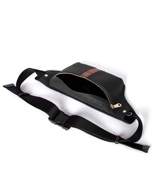 Paul Smith Black Leather Waist Bag | Jules B