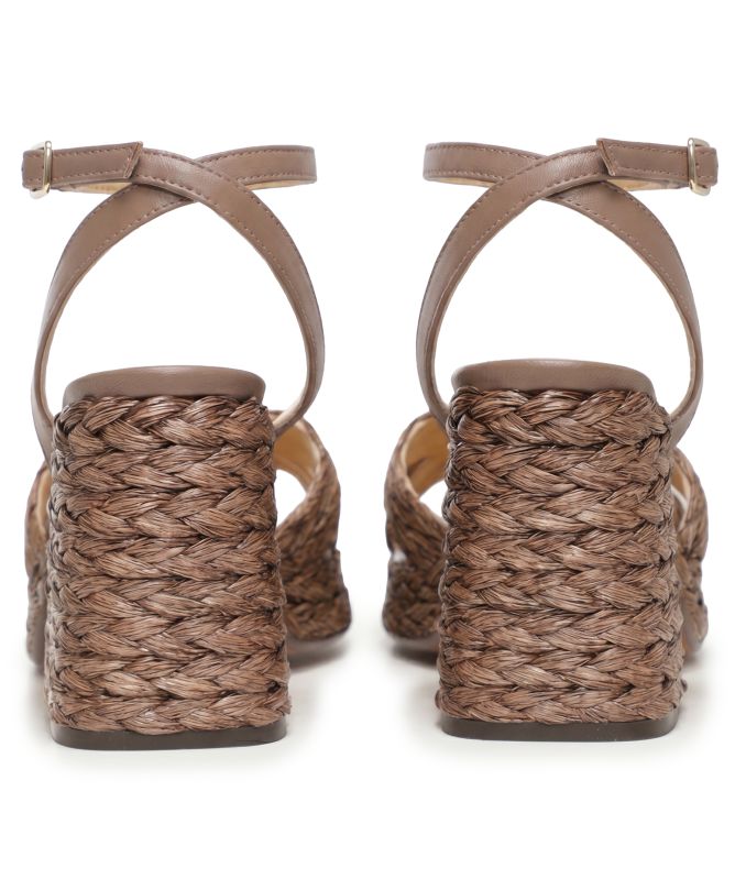 Castaner Valeriette Raffia Heeled Sandals
