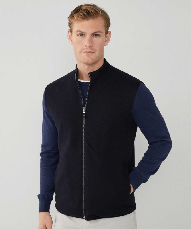 hackett reversible gilet