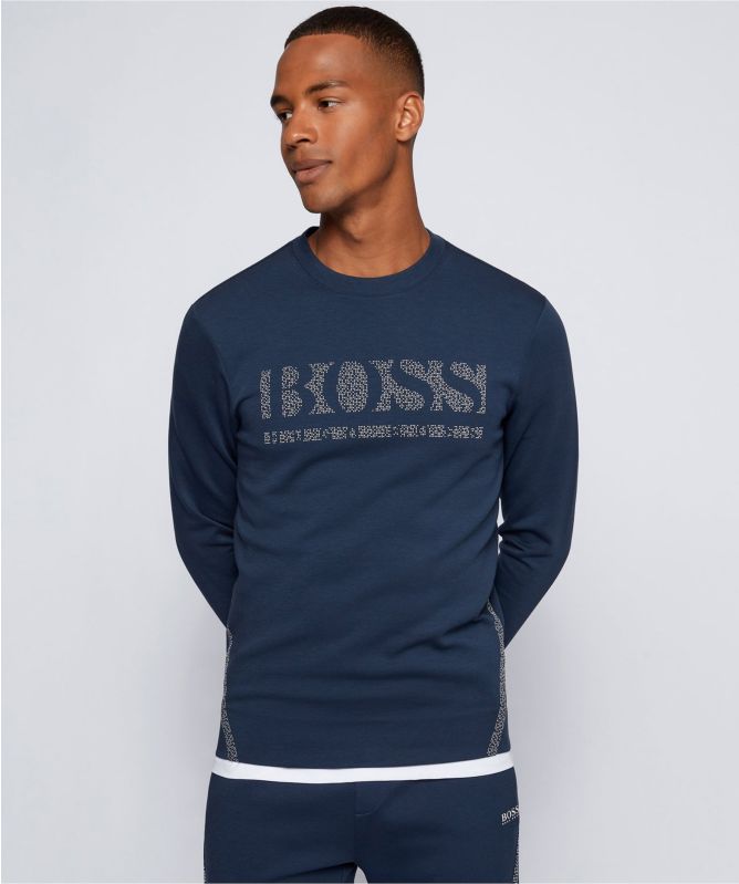 BOSS Slim Fit Salbo Iconic Sweatshirt