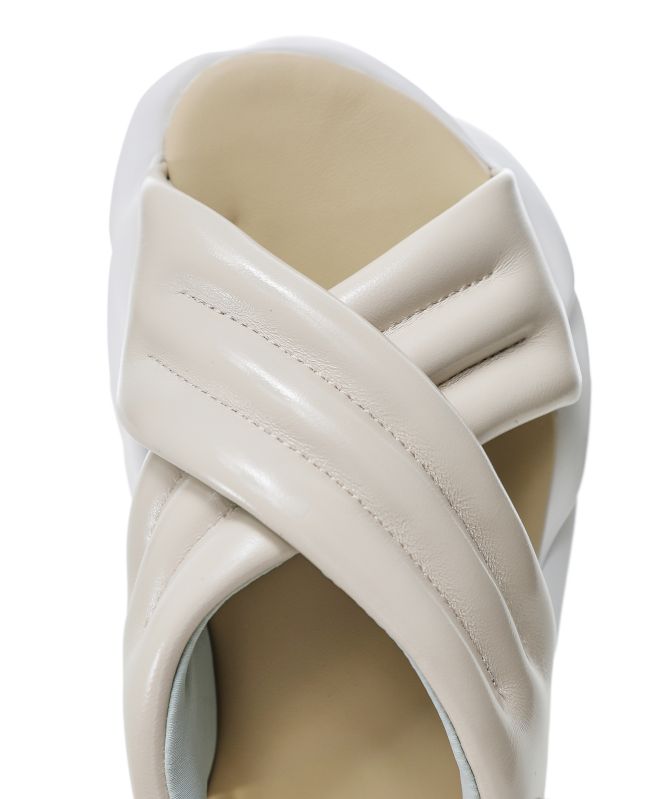 4CCCCEES Mellow Mana Cream Sandals