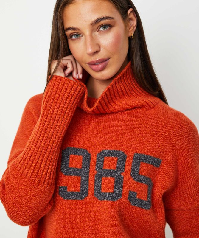 Eddy and Ivy 1985 Merino Cashmere Roll Neck Jumper