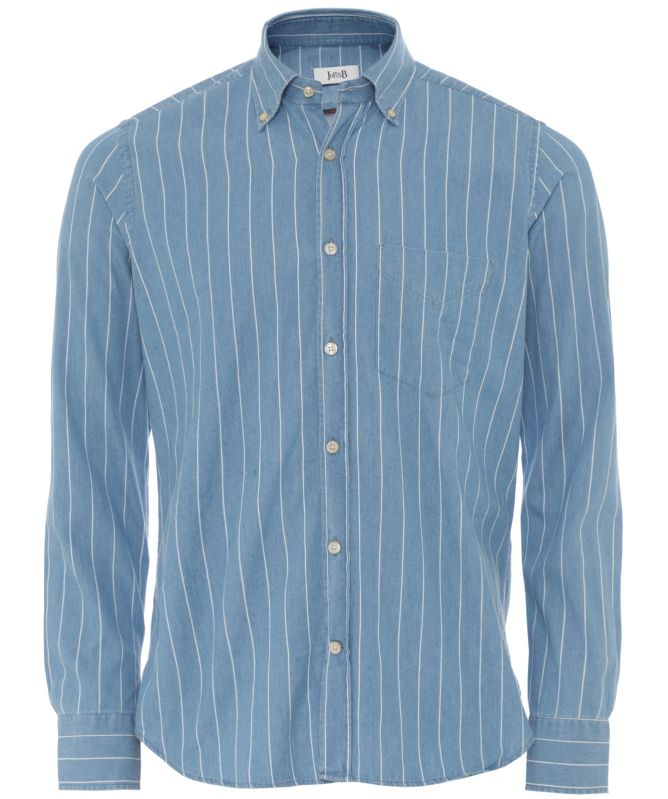 Jules B Striped Button-Down Shirt