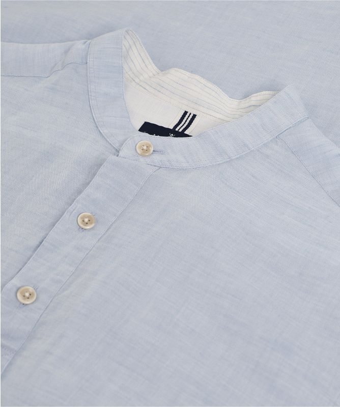 Hackett Linen Grandad Shirt