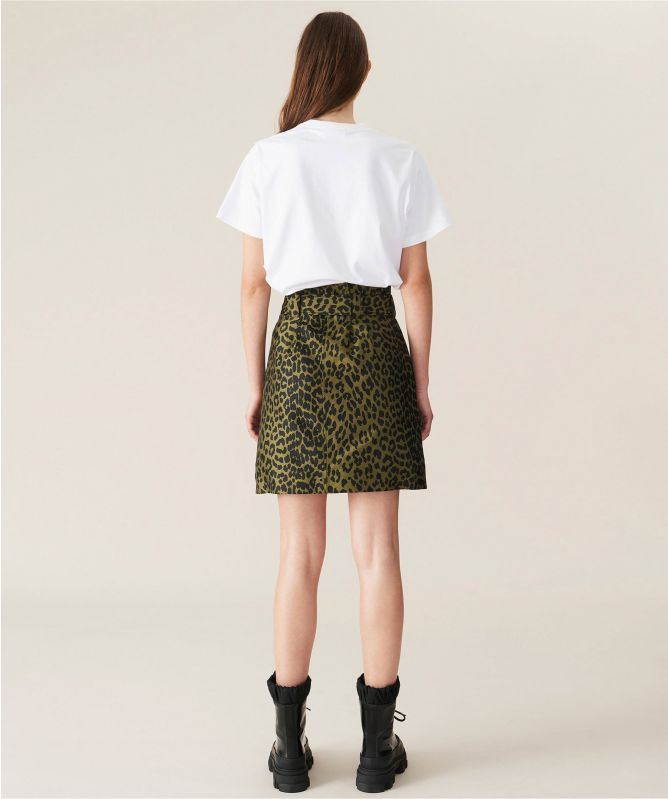 GANNI Basic Cotton Jersey T-Shirt