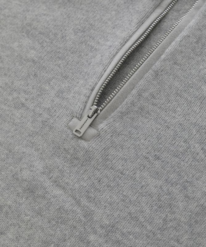 Profuomo Soft Wool Half Zip Pullover