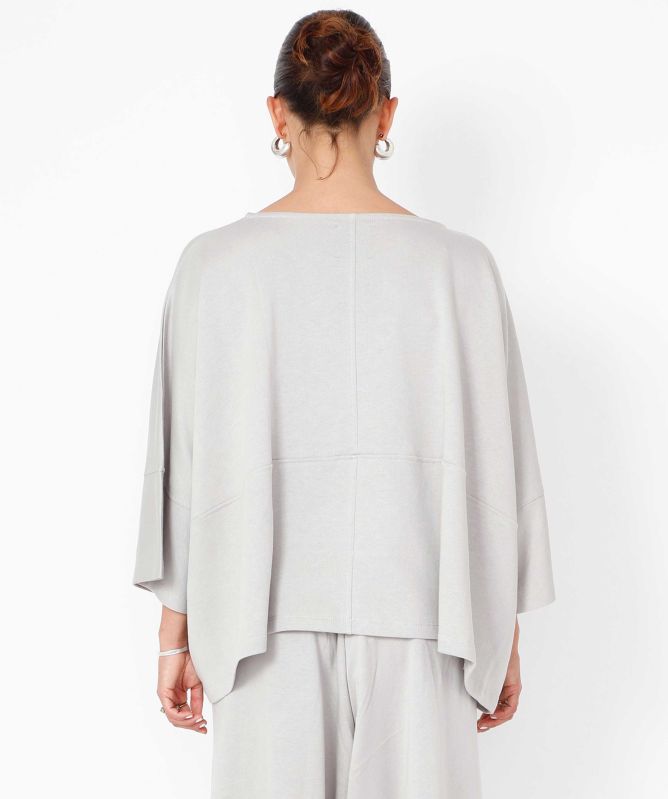 Sort Aarhus Oversize Jersey Top