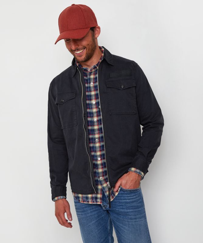 Replay Zip-Through Overshirt