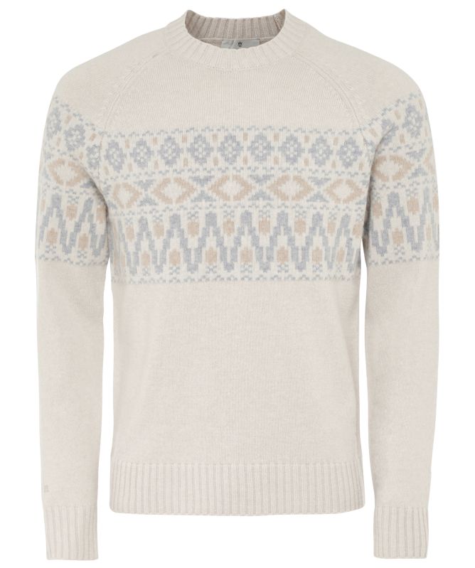 Thomas Maine Fair Isle Crew Neck Jumper