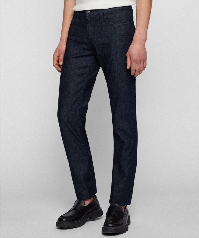 Jean Homme Hugo Boss Maine3-20 à Carreaux - Coupe Régulière Droite - Neuf Avec étiquettes