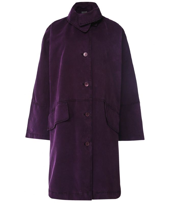 OSKA Bellsaria Brushed Cotton Coat
