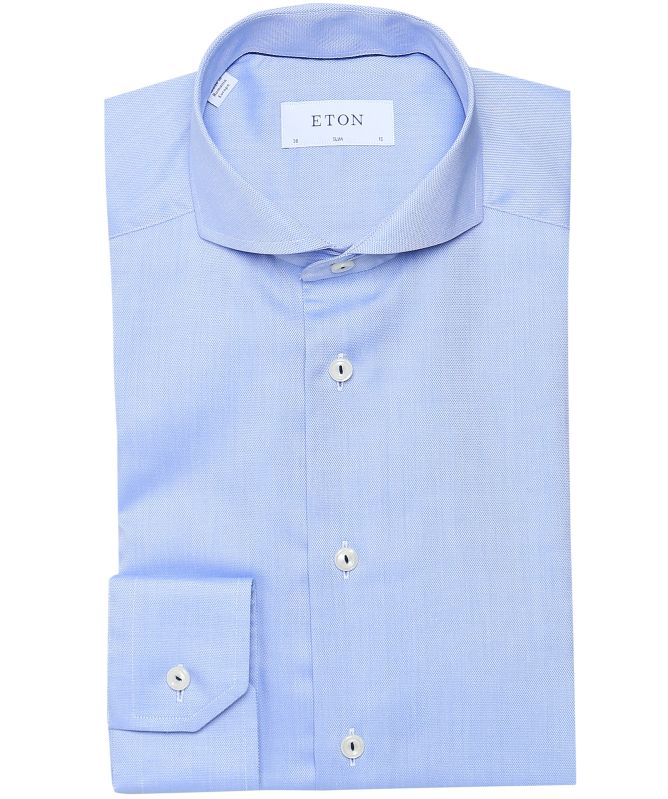 Eton Blue Slim Fit Shirt Jules B