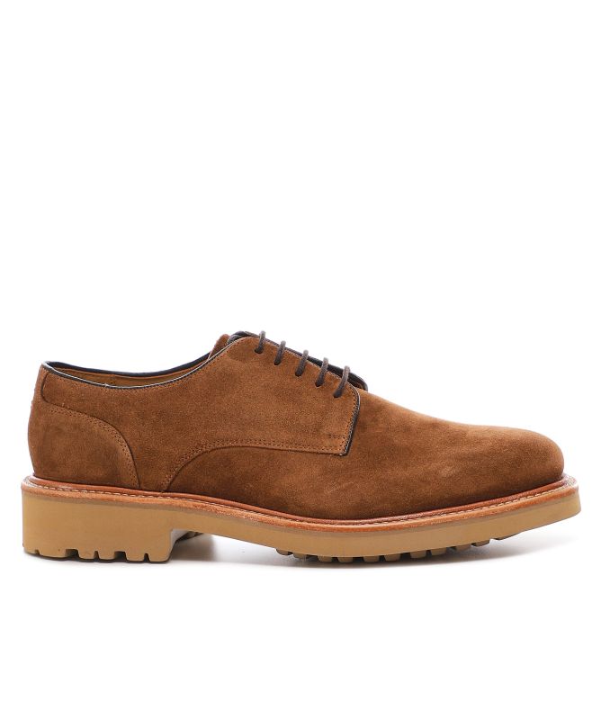 Oliver Sweeney Suede Clipstone Derby Shoes display picture 3