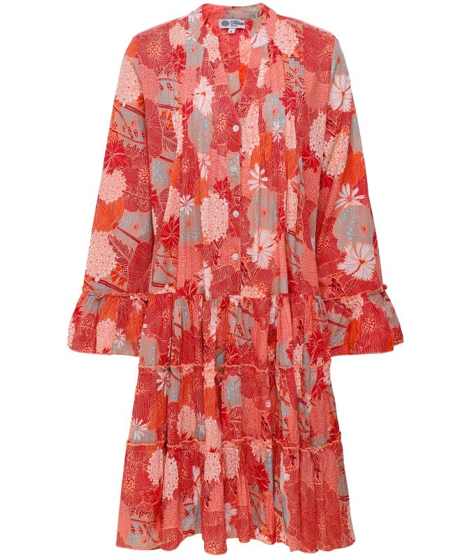 Handprint Dream Apparel Lobster Cotton Mini Dress