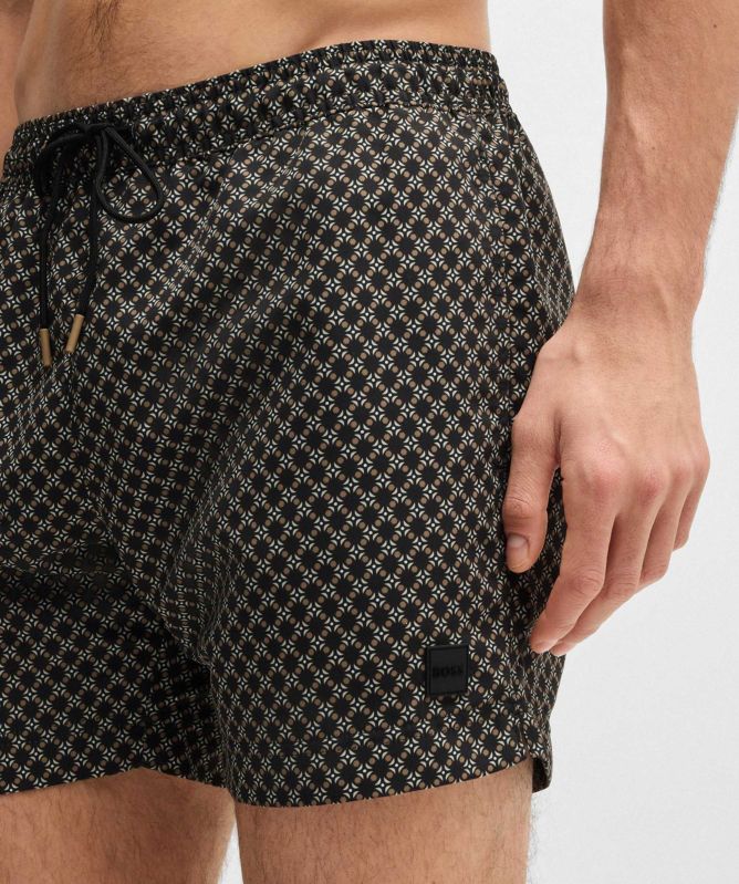 BOSS Printed Vibe Swim Shorts