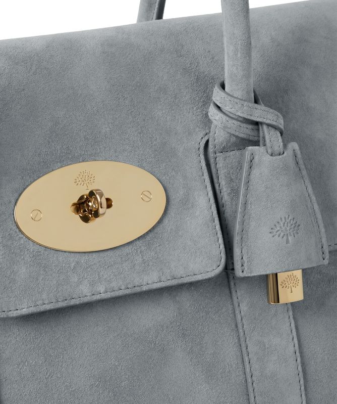 Mulberry Bayswater Suede Shoulder Bag