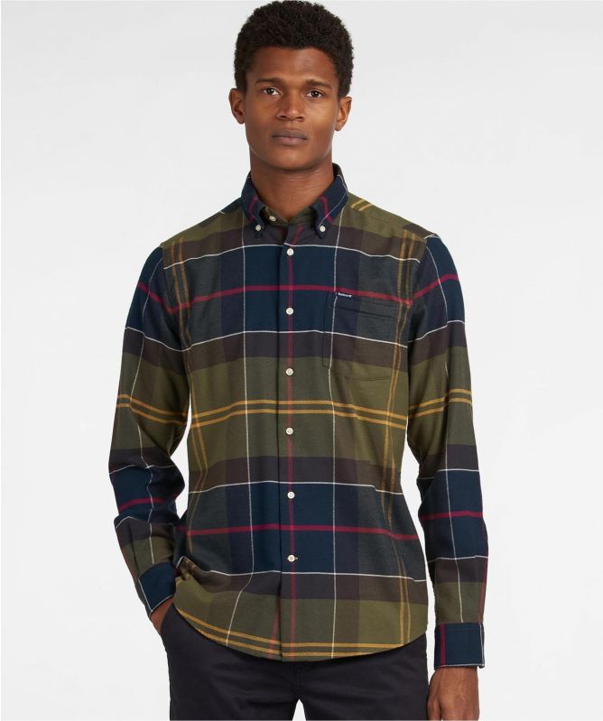 Barbour Tailored Fit Tartan Edderton Shirt Jules B - Main Image