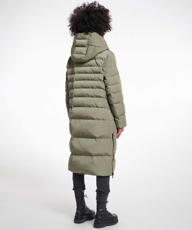 Rino and Pelle Reversible Keila Long Padded Coat