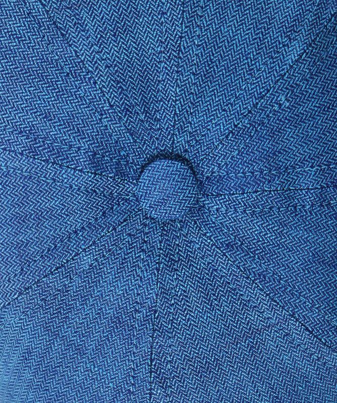 Stetson Linen Herringbone Hatteras Cap
