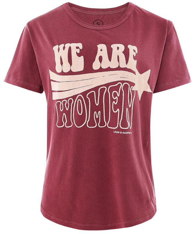 Leon and Harper We Are Women Organic Cotton Tee