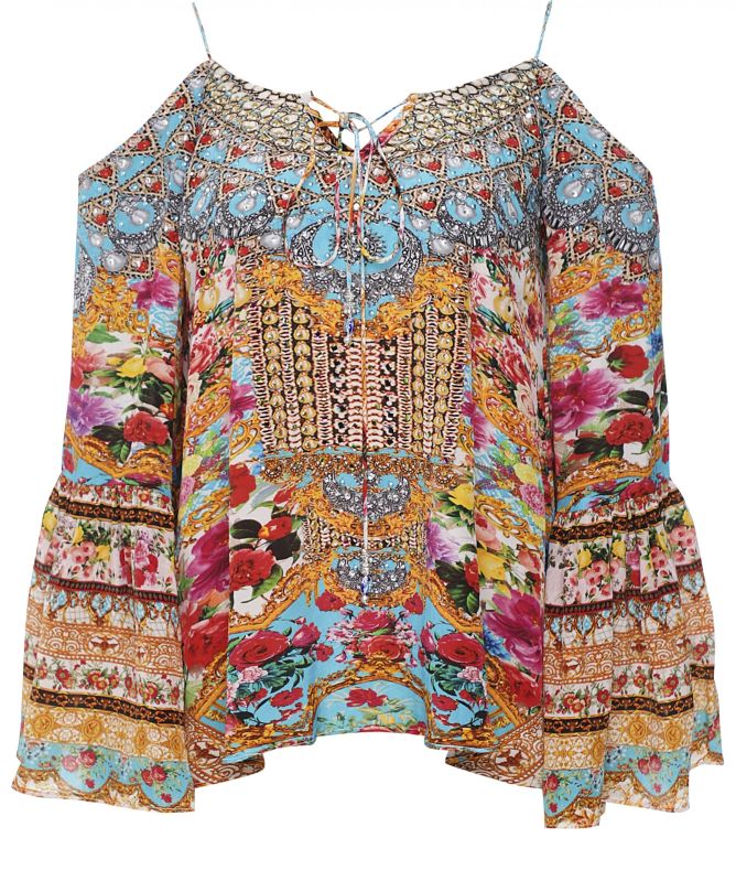 Inoa Covent Garden Silk Gypsy Top