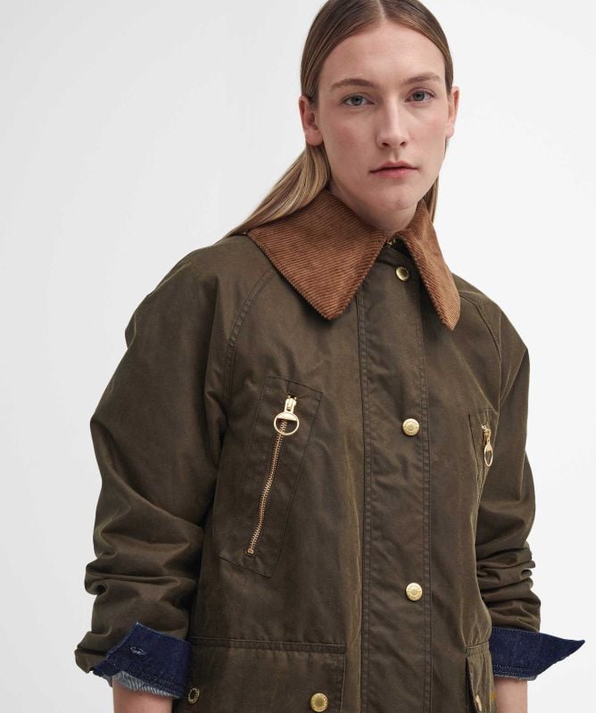 ジャケット Barbour Ebberston Waxed Jacket Barbour | Ebberston Waxed Jacket | Beech/Classic | Scotts