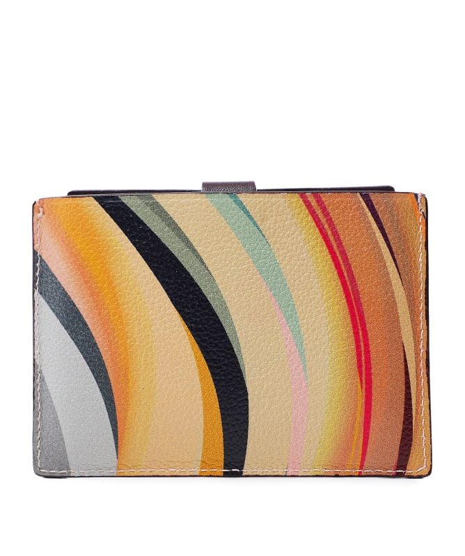 カードケース・名刺入れ Paul Smith Card Holder Dusky Swirl Women's 'Dusky Swirl' Leather Pull-Out Card Holder