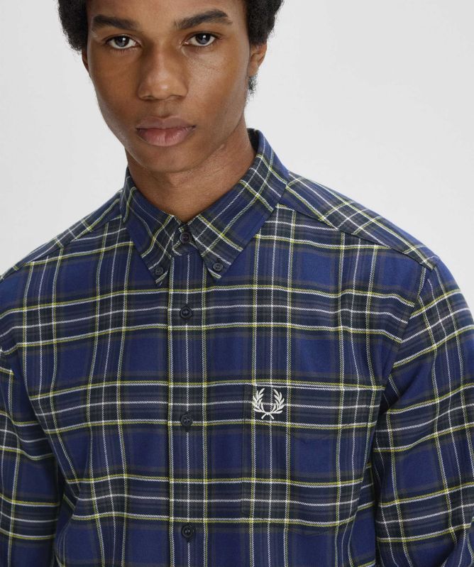 Fred Perry Brushed Twill Tartan Shirt