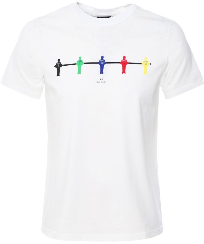 Paul Smith Organic Cotton Table Football T-Shirt
