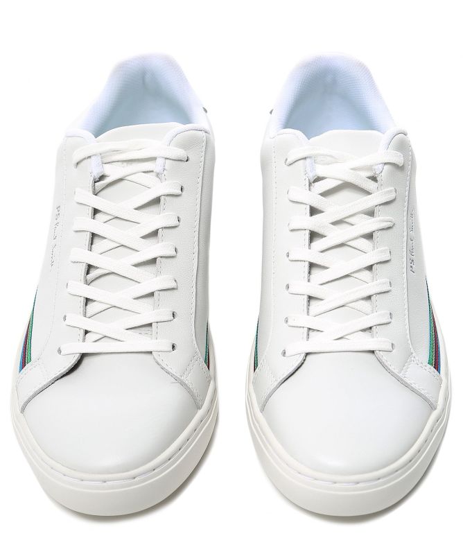 Paul Smith Leather Striped Foxing Rex Trainers