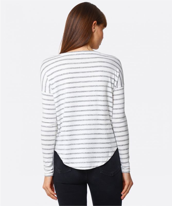 rag & bone The Knit Stripe Top