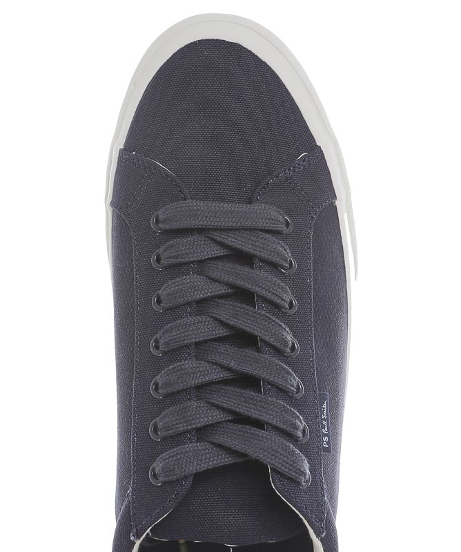Paul Smith Navy Amos Canvas Trainers