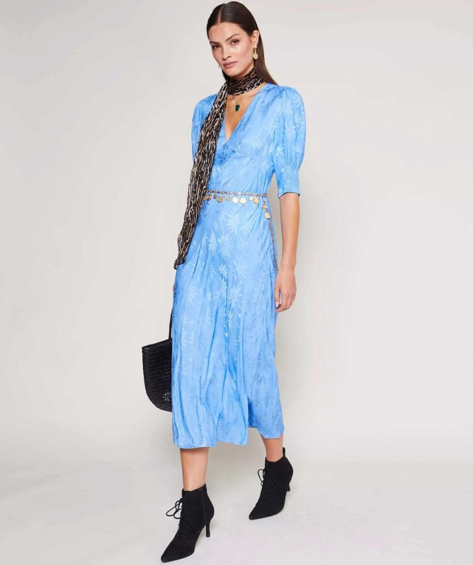 RIXO Zadie Midi Dress