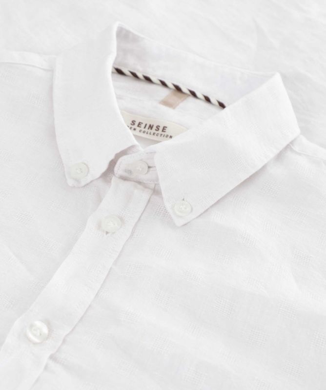 Seinse Button-Down Linen Shirt
