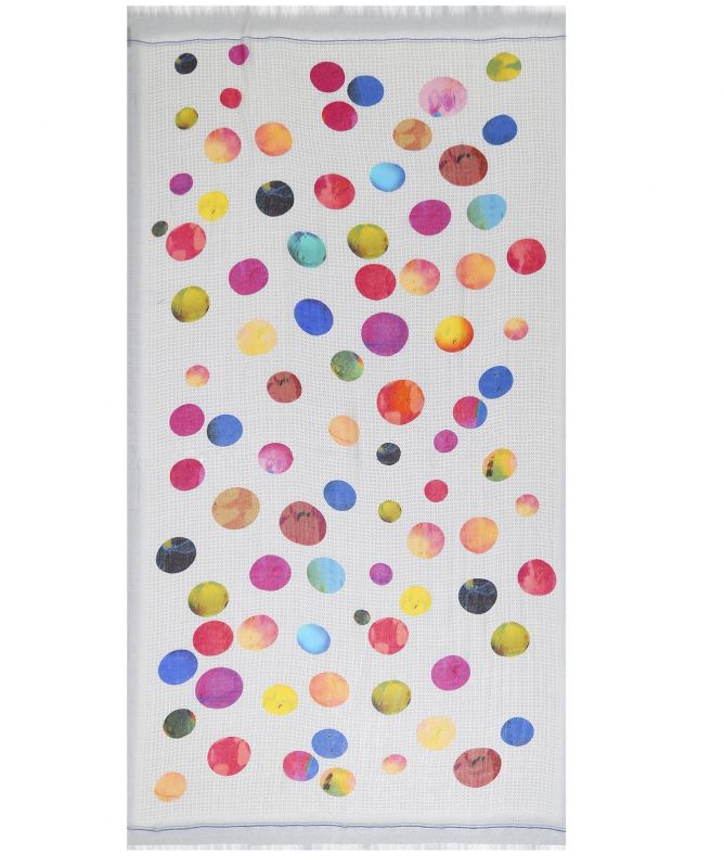 Ahujasons Spot Print Scarf