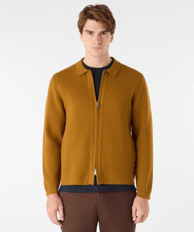 Oliver Sweeney Cotton Layham Zip Cardigan