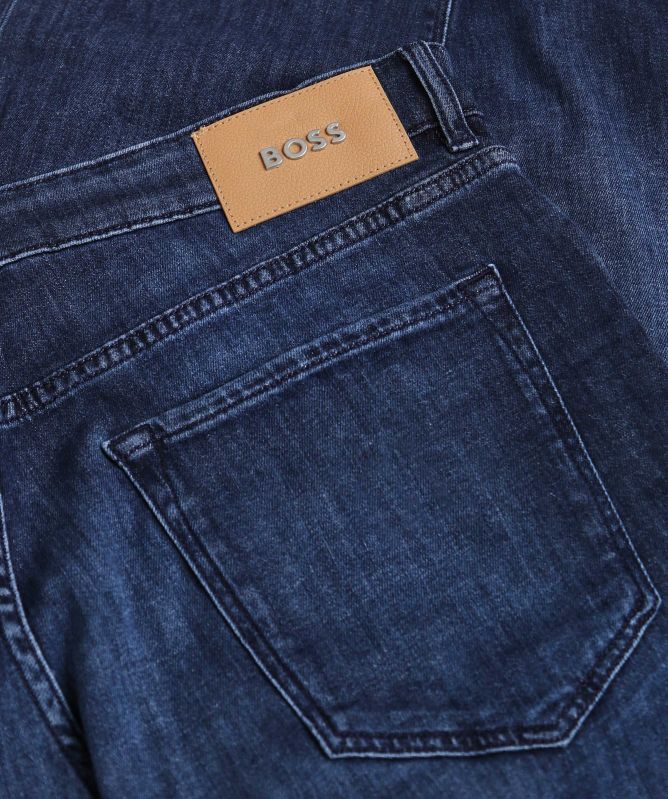 BOSS Regular Fit Maine3 Dark-wash Jeans