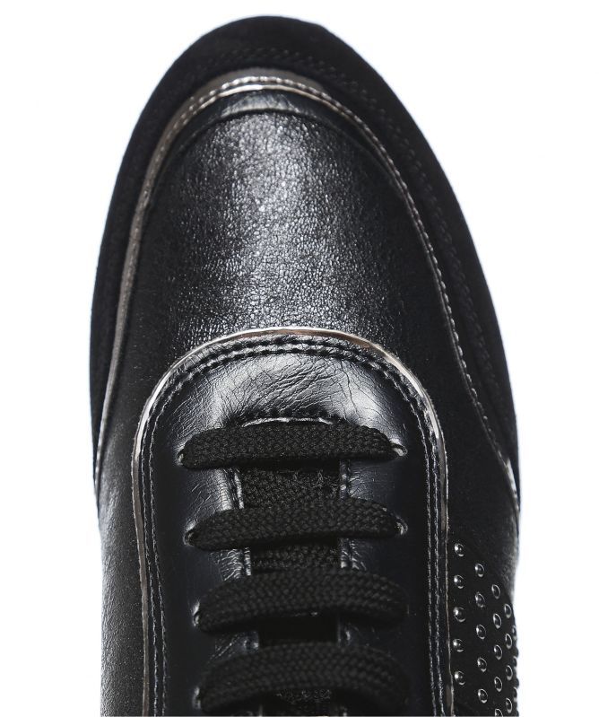 Geox Leather Tabelya Trainers