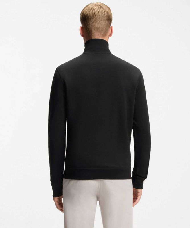 BOSS Cotton Half-Zip Zetrust Sweatshirt