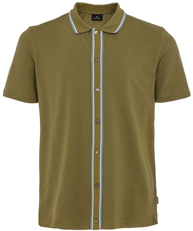 Paul Smith Button-Through Polo Shirt