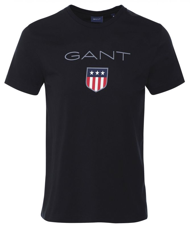 Crew Neck Shield Logo T-Shirt