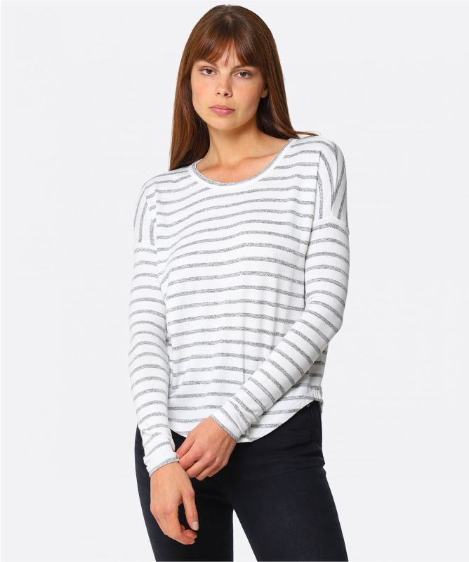 rag & bone The Knit Stripe Top
